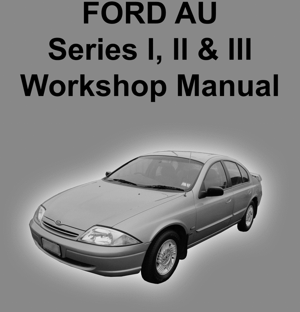 Product picture AU FALCON FAIRMONT XR6 XR8 WORKSHOP MANUAL